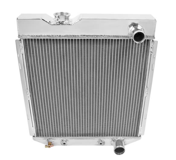RADIATOR,ALUM,2 ROW,62-66 MUSTANG,V-8