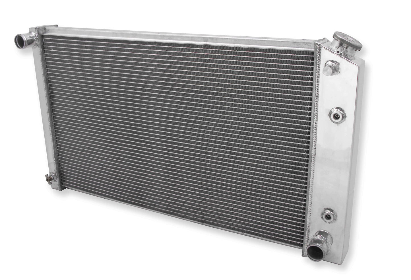 RADIATOR,ALUM,2 ROW,63-77 GM,17" TALL