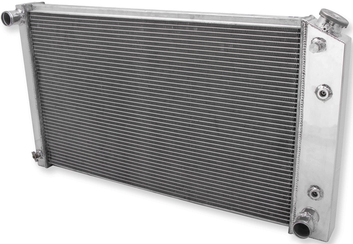 RADIATOR,ALUM,4 ROW,63-77 GM,17" TALL