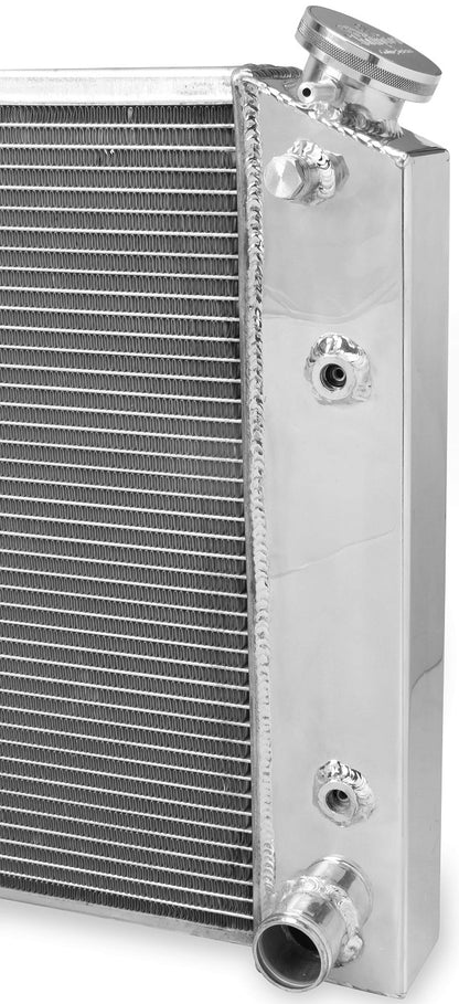 RADIATOR,ALUM,4 ROW,63-77 GM,17" TALL