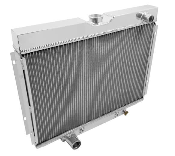 RADIATOR,ALUM,2 ROW,67-70 FORD,V-8