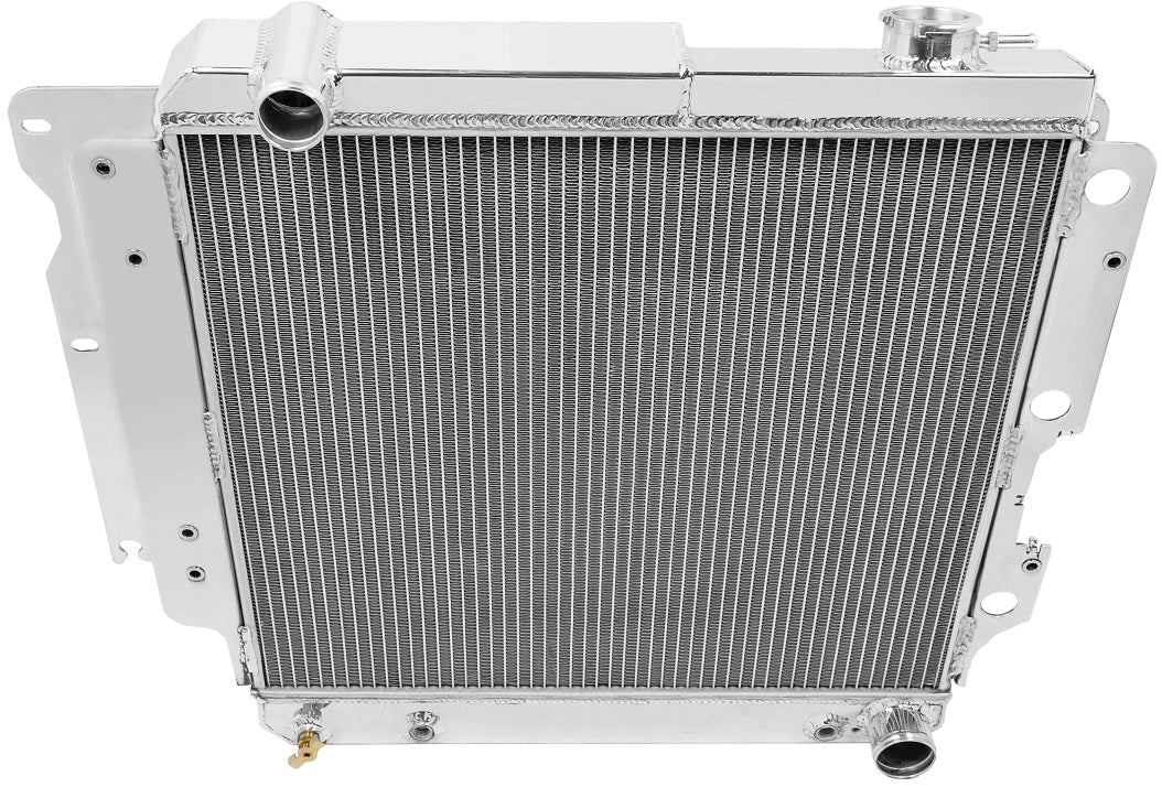 RADIATOR,ALUM,4 ROW,87-06 JEEP,CHEVY V-8