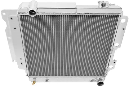 RADIATOR,ALUM,4 ROW,87-06 JEEP,CHEVY V-8