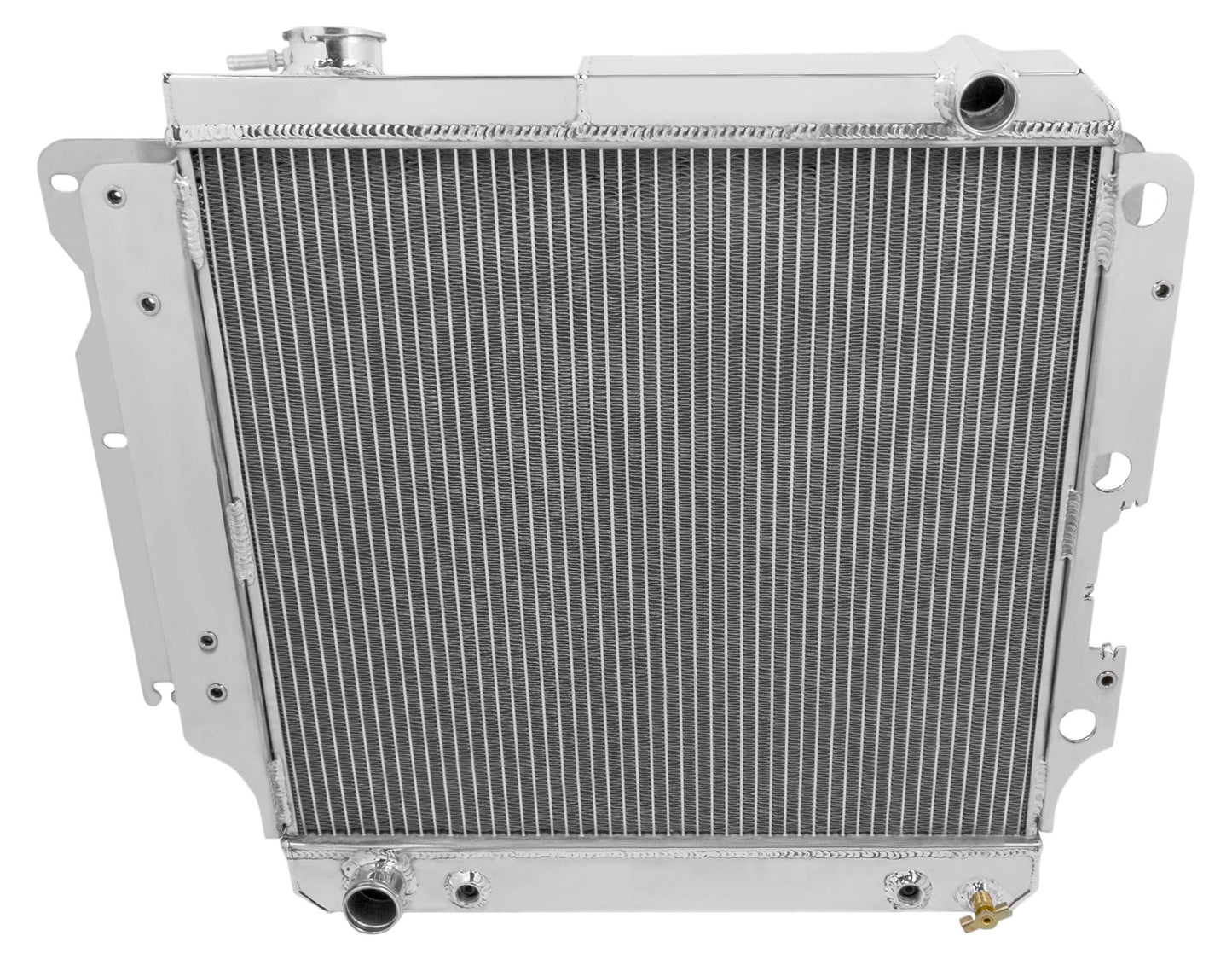 RADIATOR,ALUM,2 ROW,87-06 JEEP,EXC V-8