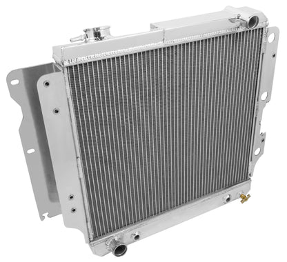 RADIATOR,ALUM,2 ROW,87-06 JEEP,EXC V-8