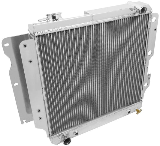 RADIATOR,ALUM,3 ROW,87-06 JEEP,EXC V-8