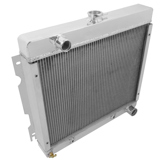 RADIATOR,ALUM,2 ROW,70-72 MOPAR,A-BODY
