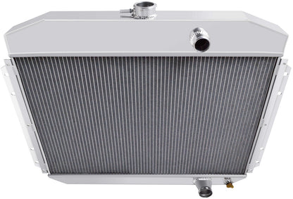 RADIATOR,ALUM,4 ROW,61-64 FORD TRUCK,V-8