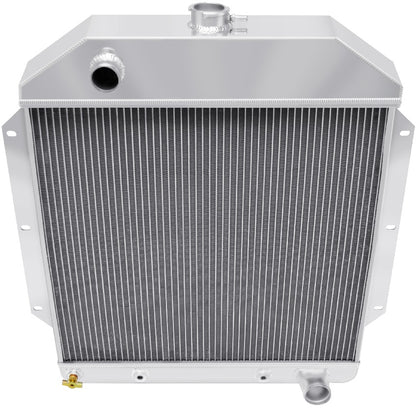 RADIATOR,ALUM,3 ROW,49-53 FORD,CHEVY V-8