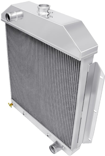 RADIATOR,ALUM,3 ROW,49-53 FORD,CHEVY V-8