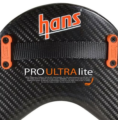 HANS PRO ULTRA LITE,LARGE,20 DEG,POST ANCHOR,FIA/SFI
