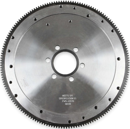 BILLET STEEL FLYWHEEL,30LB,166T,64-81 PONTIAC,326-455