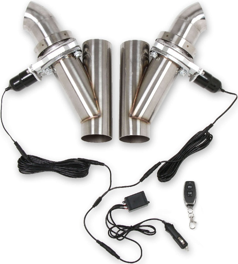 EXHAUST CUT-OUTS,ELECTRIC,DUAL,3