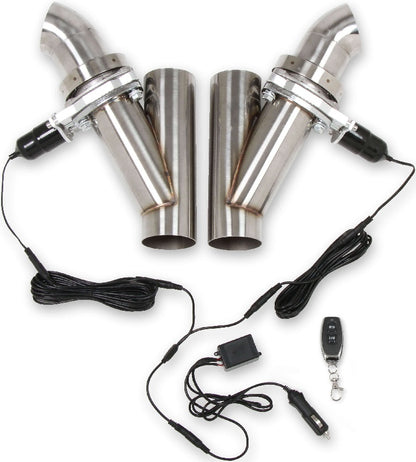 EXHAUST CUT-OUTS,ELECTRIC,DUAL,3