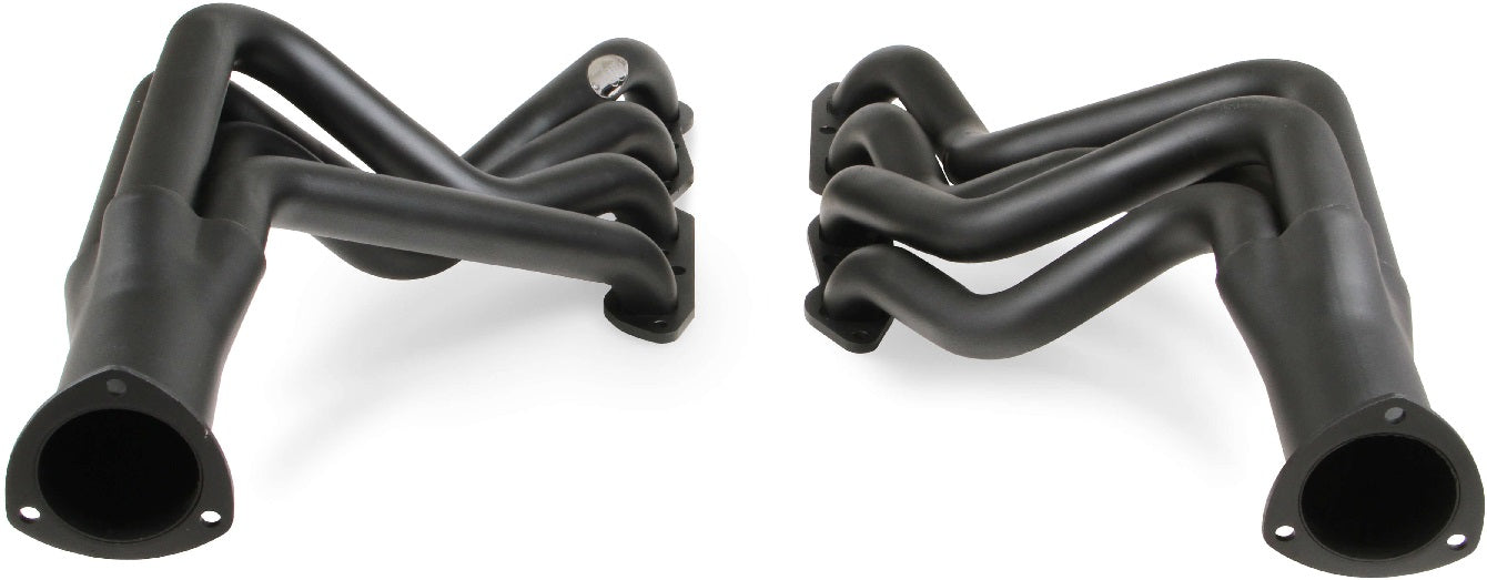 HEADER,BBC,2,68-74 LONG TUBE,3 1/2,BLACK