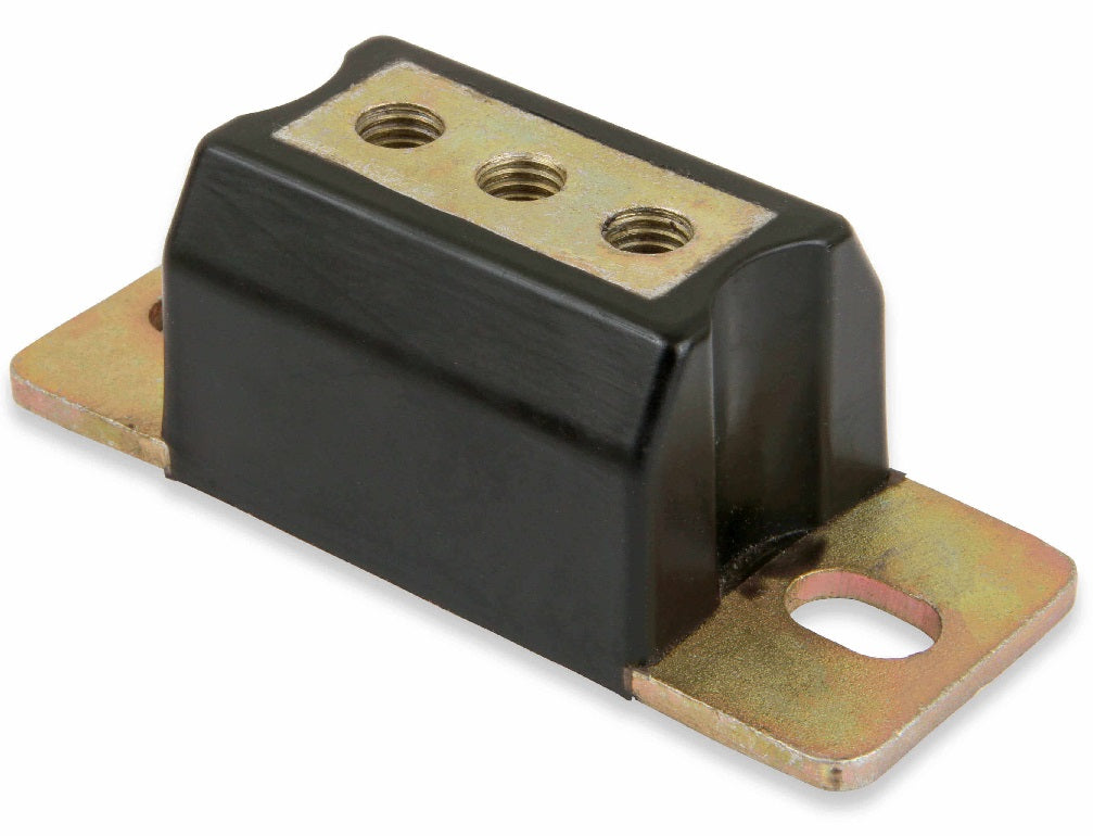 TRANSMISSION MOUNT,POLY,BLACK