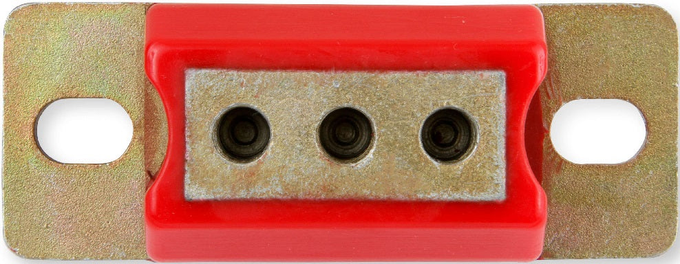 TRANSMISSION MOUNT,POLY,RED