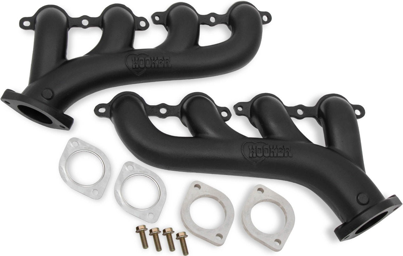 EXHAUST MANIFOLDS,LS SWAP,CERAMIC BLACK
