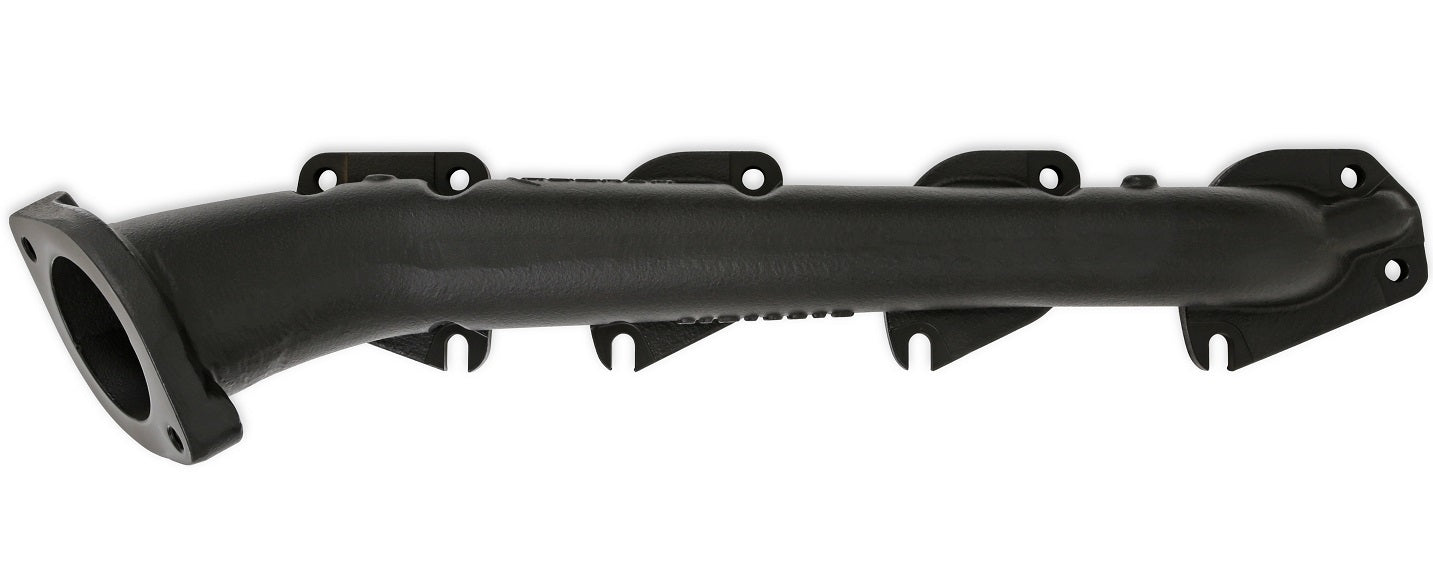 EXHAUST MANIFOLDS,HEMI SWAP,2 1/2 OUTLET,BLACK CERAMIC COATING