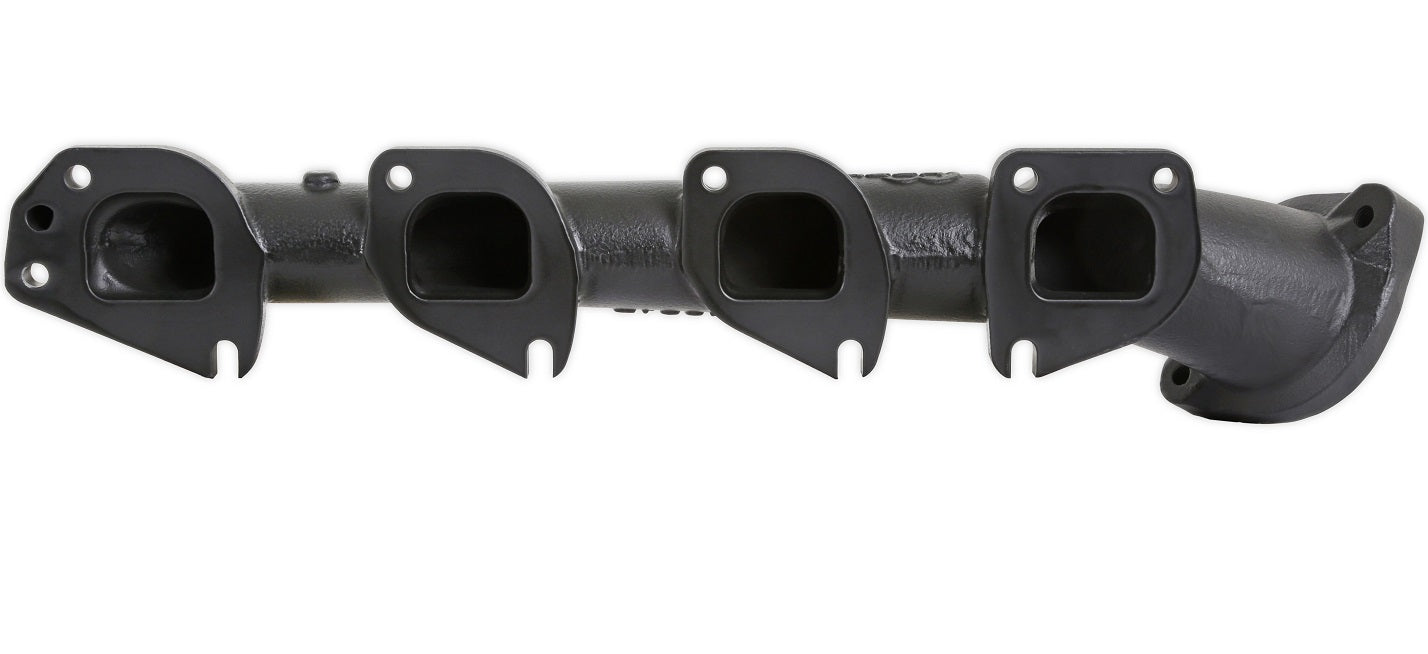 EXHAUST MANIFOLDS,HEMI SWAP,2 1/2 OUTLET,BLACK CERAMIC COATING