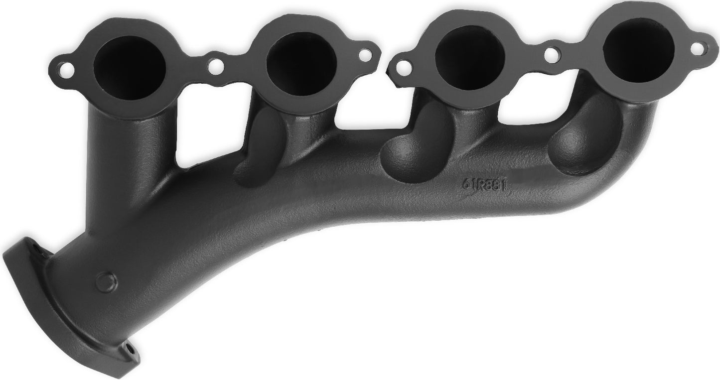 EXHAUST MANIFOLDS,LS SWAP,82-04 S10,2 1/2 OUTLET,BLACK