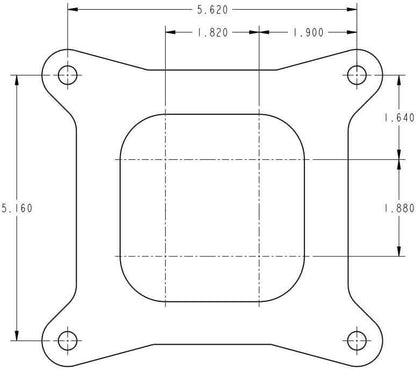CARBURETOR,4150,700CFM,UNIVERSAL,MECHANICAL,MANUAL CHOKE
