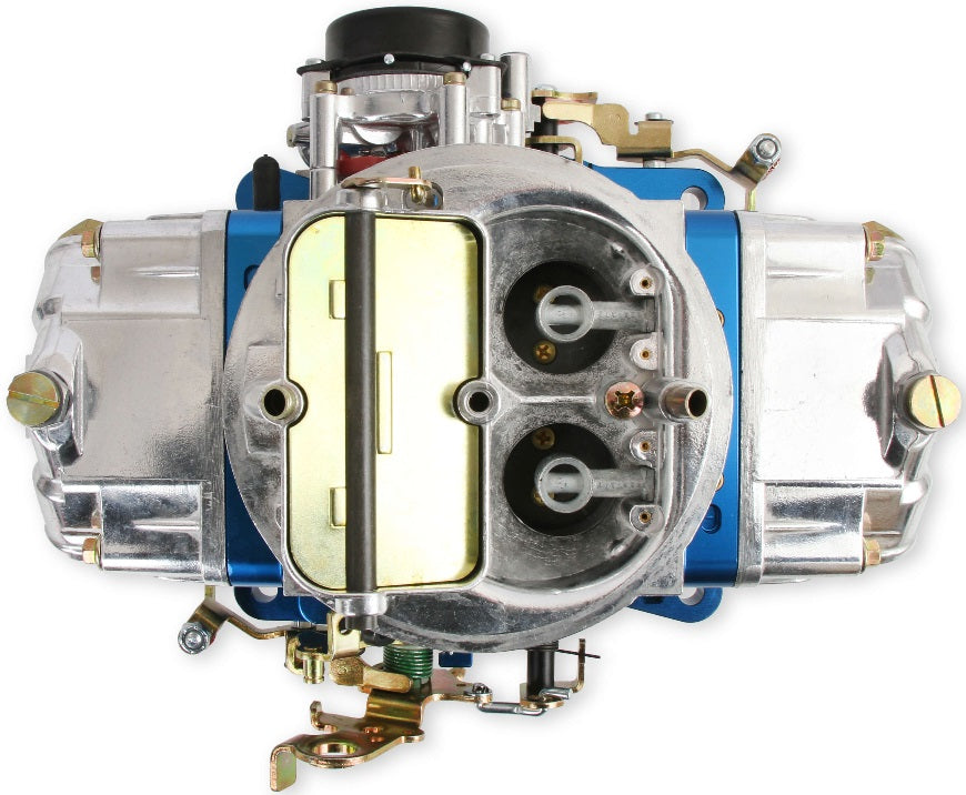 CARBURETOR,4150,750CFM,ULTRA,MECHANICAL,ELECTRIC,SHINY/BLUE