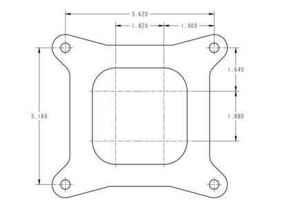 750 CFM MARINE CARBURETOR,4150,UNIVERSAL