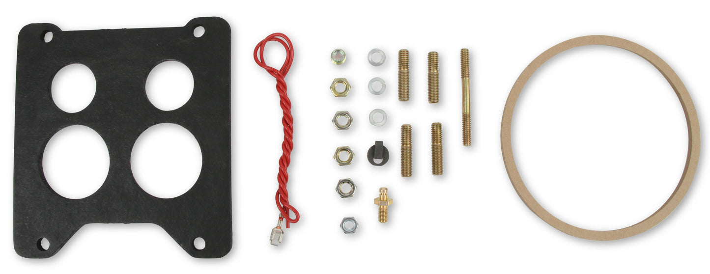 CARBURETOR,4175,650CFM,SPREADBOREVACUUM,ELECTRIC CHOKE,POLISHED