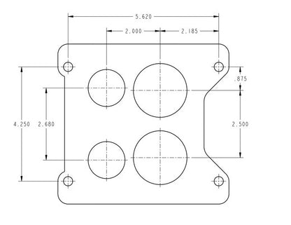 CARBURETOR,4175,650CFM,SPREADBOREVACUUM,ELECTRIC CHOKE,POLISHED