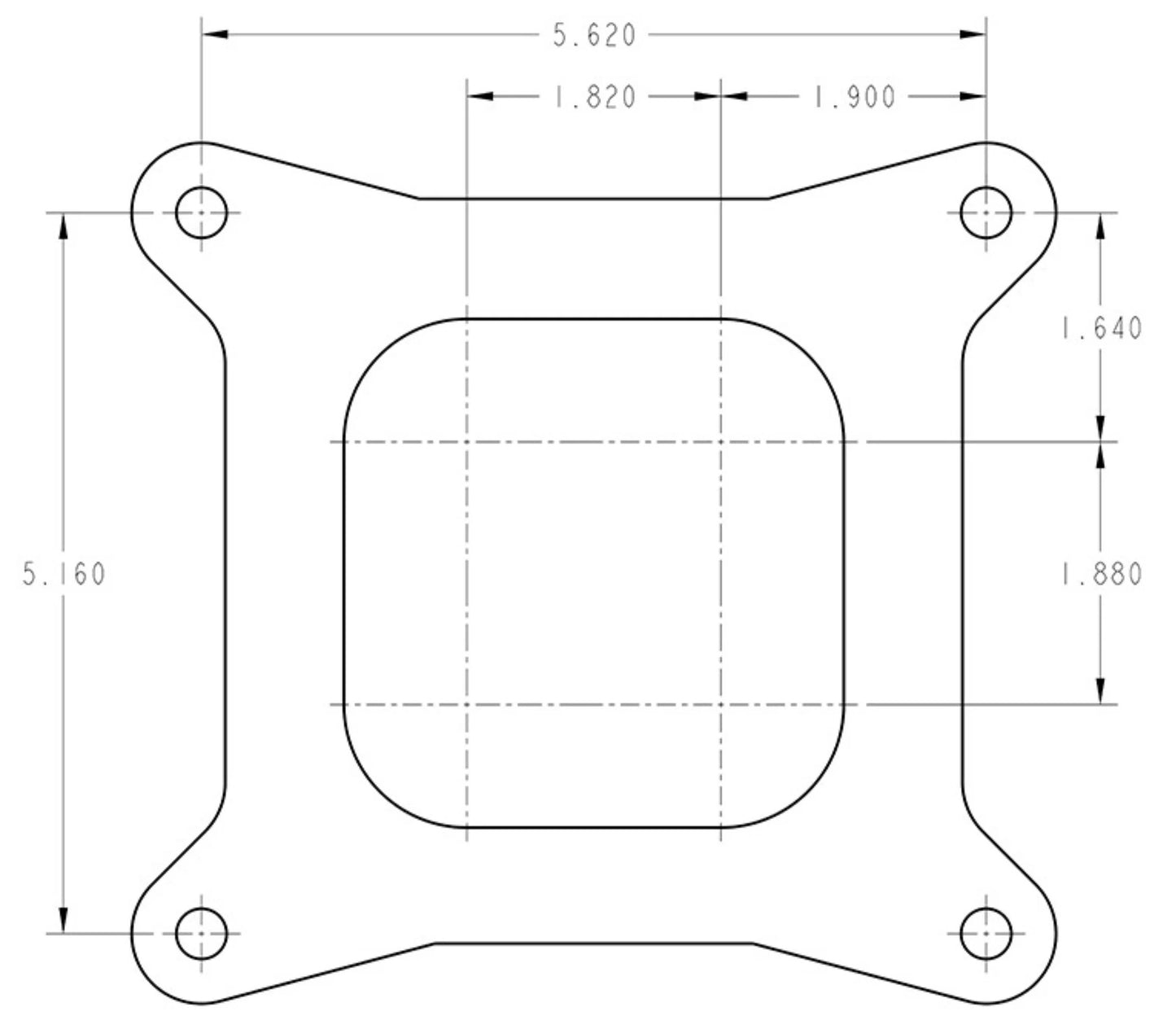 750 CFM ALUM MARINE E/C