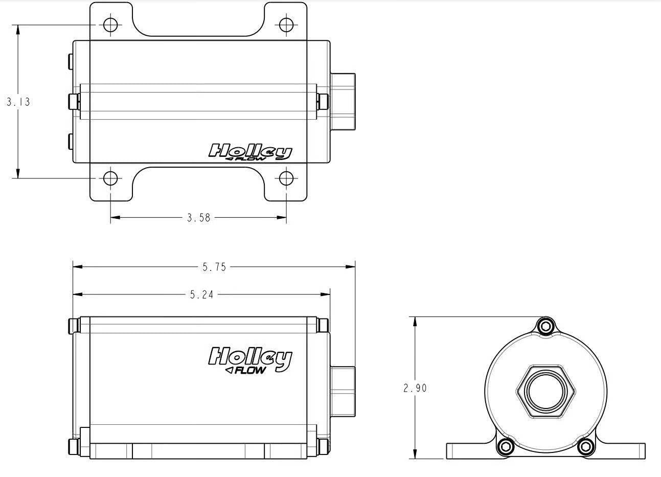 ELECTRIC FUEL PUMP,400LPH