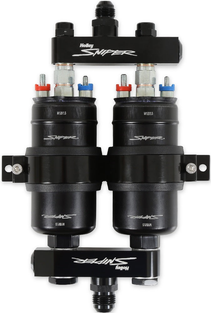 HOLLEY SNIPER TWIN PUMP & MANIFOLD KIT,3.5 GPM