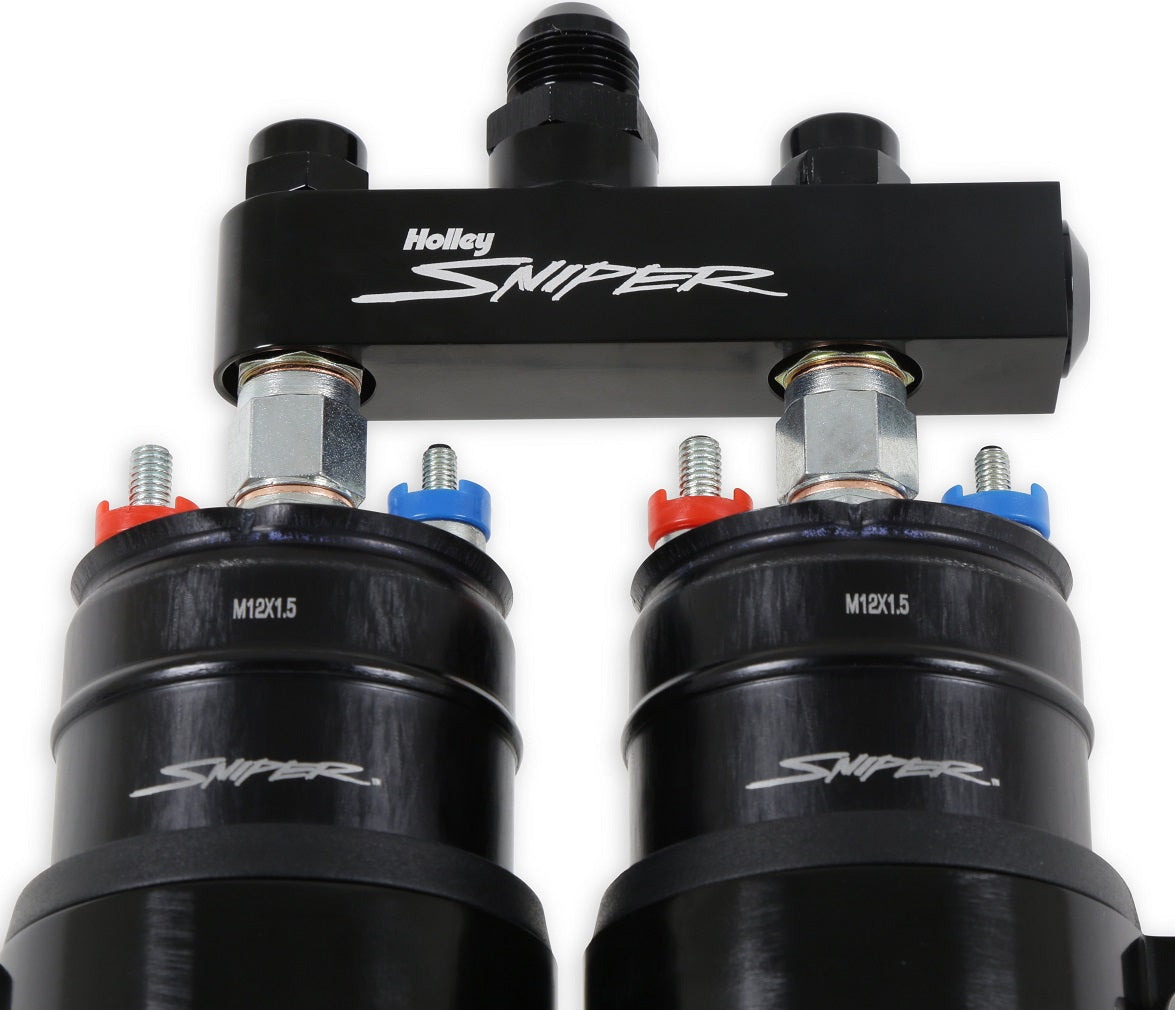 HOLLEY SNIPER TWIN PUMP & MANIFOLD KIT,3.5 GPM
