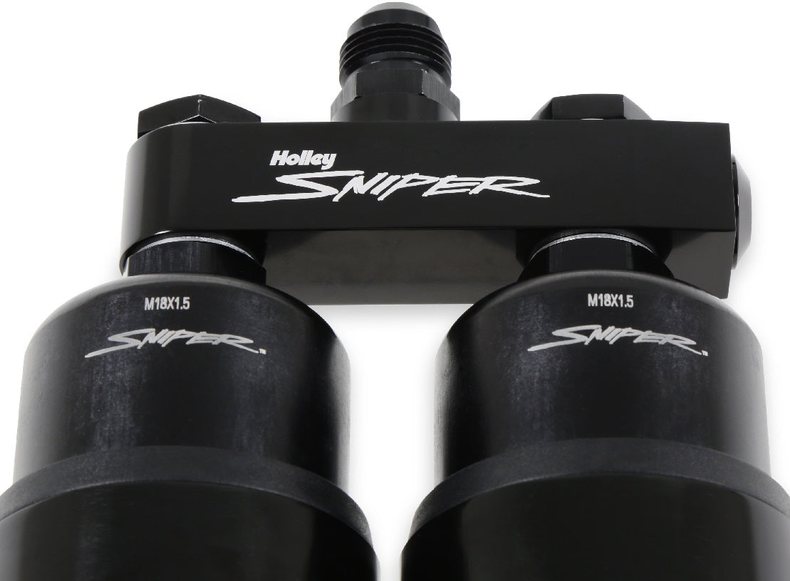 HOLLEY SNIPER TWIN PUMP & MANIFOLD KIT,3.5 GPM
