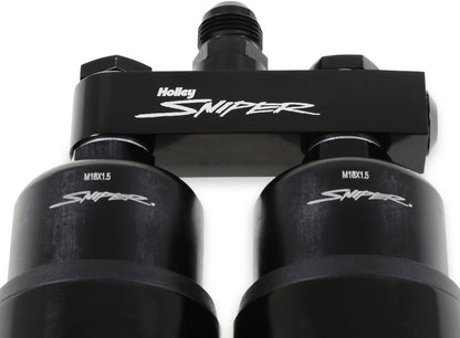 HOLLEY SNIPER TWIN PUMP & MANIFOLD KIT,3.5 GPM