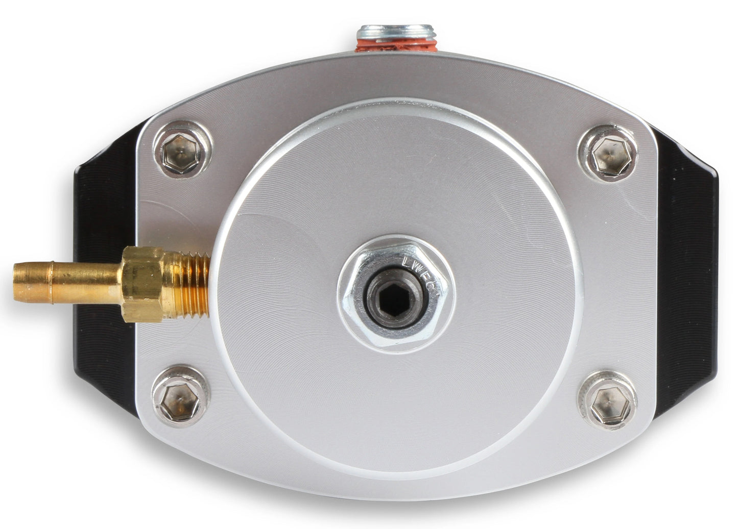 REGULATOR,BYPASS,4-65 PSI,BLACK,W/GAUGE & -6AN FITTINGS