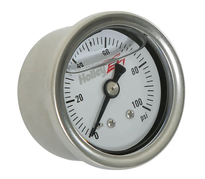 REGULATOR,BYPASS,4-65 PSI,BLACK,W/GAUGE & -6AN FITTINGS