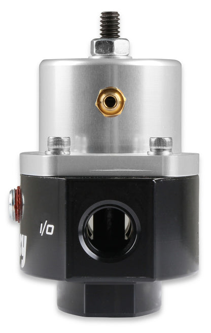 REGULATOR,BYPASS,4-65 PSI,BLACK,W/GAUGE & -6AN FITTINGS