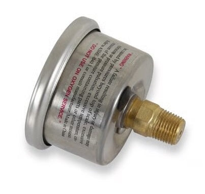 REGULATOR,BYPASS,4.5-9 PSI,BLACK,W/GAUGE & -6AN FITTINGS
