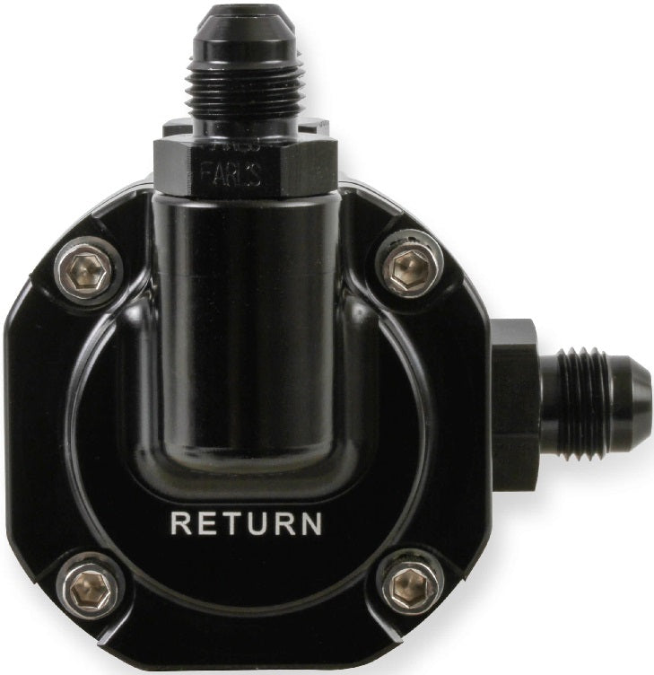 REGULATOR,BYPASS,EFI,59.5 PSI,-6AN,BLACK