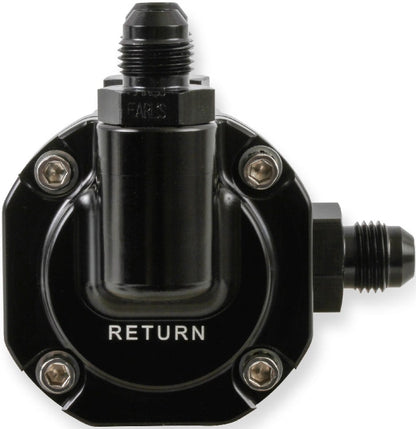 REGULATOR,BYPASS,EFI,59.5 PSI,-6AN,BLACK