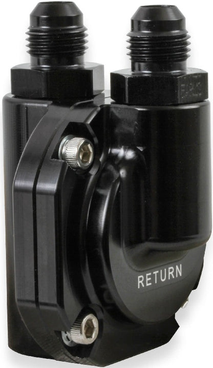 REGULATOR,BYPASS,EFI,59.5 PSI,-6AN,BLACK