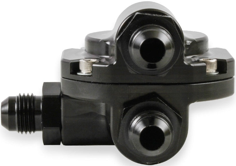 REGULATOR,BYPASS,EFI,59.5 PSI,-6AN,BLACK