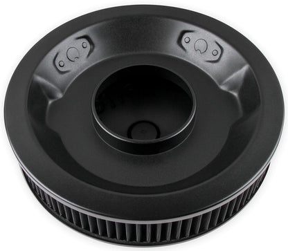 AIR CLEANER ASSY,HOLLEY,14",BLACK