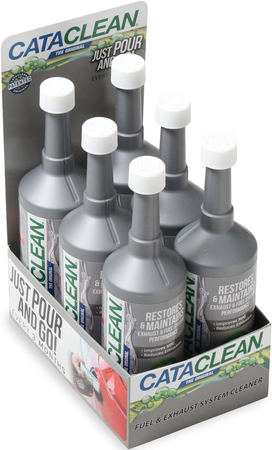 CATACLEAN,FUEL & EXHAUST CLEANER,6 PACK,16 OUNCE