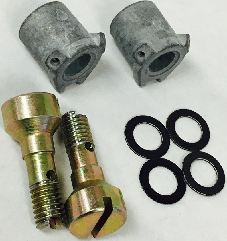 STRAIGHT DISCHARGE NOZZLE & SCREWS,.040",(2)