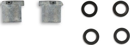 STRAIGHT DISCHARGE NOZZLE & SCREWS,.040",(2)
