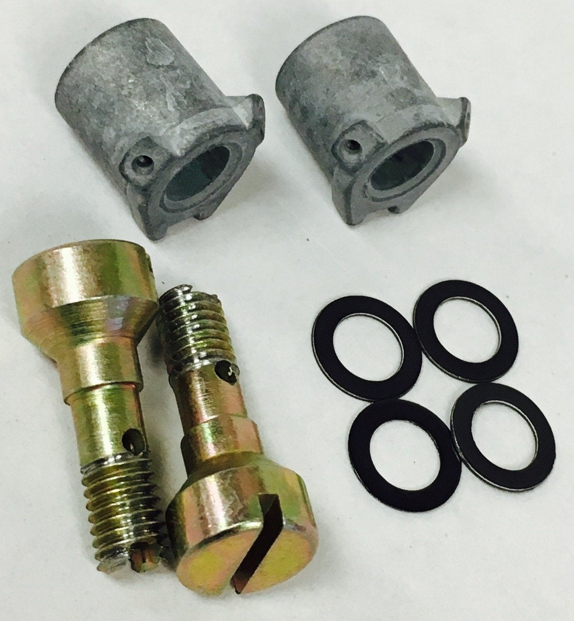 STRAIGHT DISCHARGE NOZZLE & SCREWS,.042",(2)