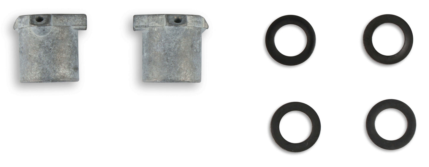 STRAIGHT DISCHARGE NOZZLE & SCREWS,.042",(2)